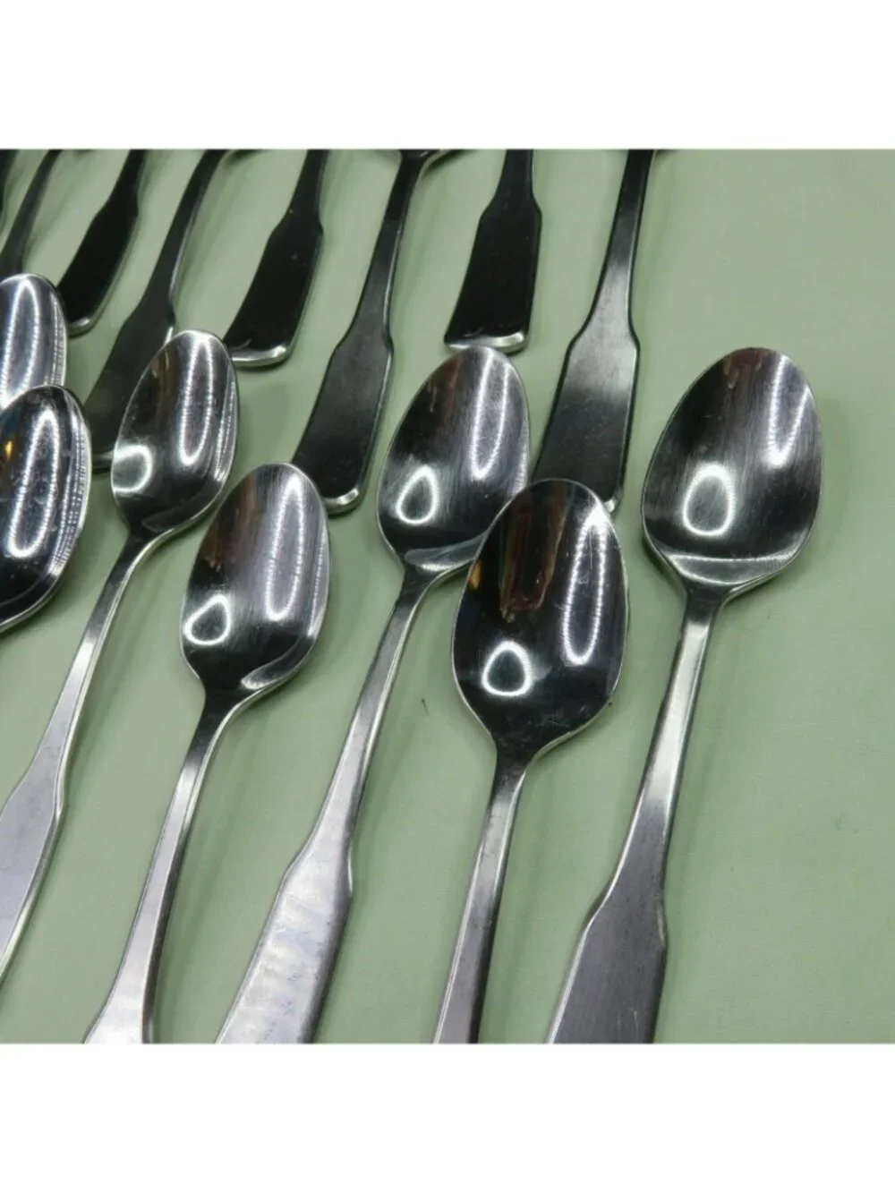 International Westminster Lot of 17 Spoons 5 Teaspoons 10 Soup 1 Sugar 1 Serving - Picture 5 of 8